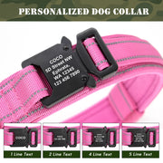Military Tactical Pet Collar ID - Devya's Pet Emporium