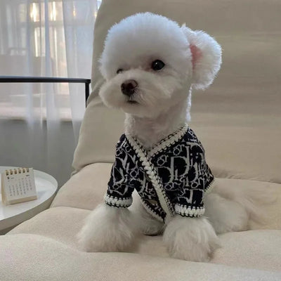 Thermal Knitting Cardigan for Dogs and Cats - Devya's Pet Emporium