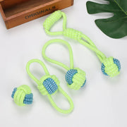 Interactive Cotton Mini  Rope Toy Ball for Dogs - Devya's Pet Emporium